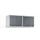 opzetkast,v. locker,4vak.,vak B 300mm,HxBxD 500x1200x500mm,vleugeldeur
