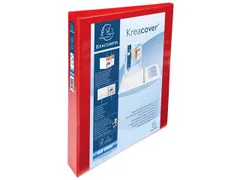 Kreacover ringmap Personaliseerbaar Pp Met 4 D-ringen Van 30mm A4 Maxi