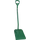 Hygiene 5601-2 Ergonomische Schop Lange Steel Groot Blad Groen