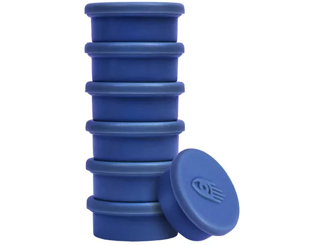 Magneet Legamaster 20mm 250gr blauw 8 stuks