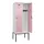locker,HxBxD 2120x800x500mm,2vak,vak B 400mm,draaigrendel