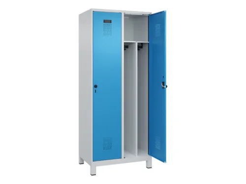 locker voor scheiding van kleding,HxBxD 1950x800x500mm,2vak