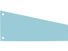 Scheidingsstrook Oxford trapezium 240x105/55mm 190gr blauw