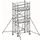 rolsteiger,reik H 6,4m,steiger H 5,64m,2platform(s),m. luik