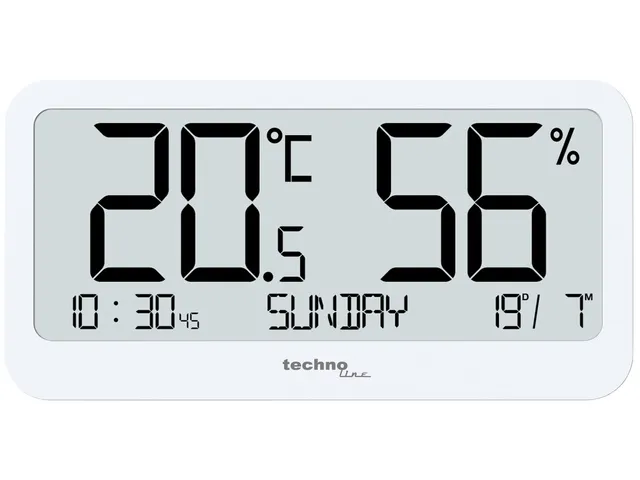 Thermometer Technoline WS 9455 107x55x13mm wit