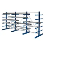 Draagarmstelling Dubbelzijdig 2000x4050x1150mm 6gelijk Lange Armen