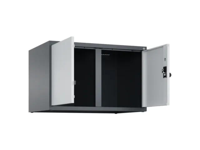 opzetkast,v. locker voor scheiding van kleding,2vak.,vak B 400mm