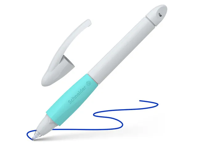 Rollerball Schneider Base Ball licht grijs-turquoise