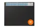 Sous-main calendrier 650x480mm avec couverture PP noir