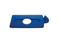 Deksel Flessen/blik Voor Slim Jim Recyclingstation Blauw