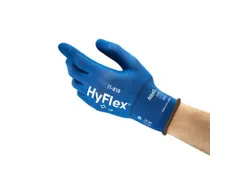 Ansell HyFlex 11-818 voedselveilige handschoenen, blauw, maat 9