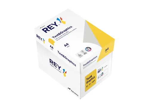 Kopieerpapier Rey Text Graphics A4 80 Gram Wit