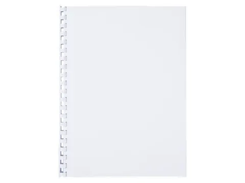 Bindrug GBC 14mm 21-rings A4 wit 100stuks