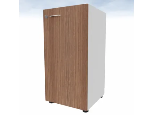 kantoorkast,HxBxD 860x430x450mm,1xhouten vloer,2ordnerhoogte,romp wit