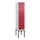 Z-garderobekast,HxBxD 2120x400x500mm,vak B 200/400mm,cil.-slot