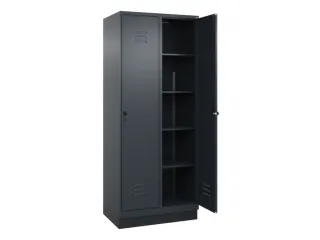 wasgoedverdeelkast,HxBxD 1950x800x500mm,vak B 400mm,draaigrendel - 2