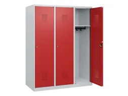 schoollocker,HxBxD 1530x1200x500mm,3vak,vak B 400mm,cil.-slot