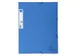 Elastomap Exacompta Clean'Safe 3-kleppen glanskarton blauw -