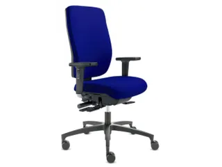 Dauphin Bureaustoel Blauw - 1