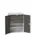universele kast,HxBxD 1000x800x550mm,1xStalen bodem,3lade(n)