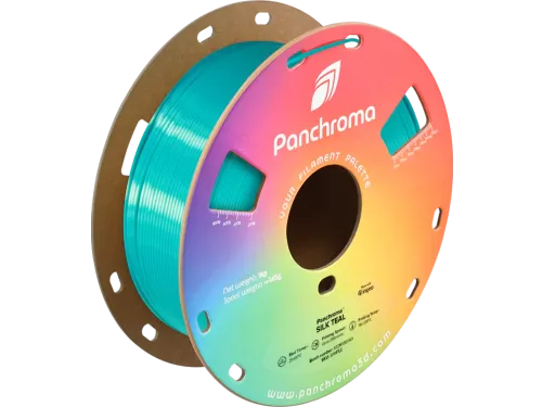 Polymaker 3D printer Filament Panchroma PLA Silk 1,75mm Groenblauw 1kg