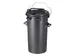 Kunststof Afvalbak 50 Liter Donkergrijs