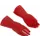 handschoenen Lulti Purpose large rood
