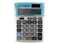 Calculator Rebell-SDC822M-BRW zilver desktop