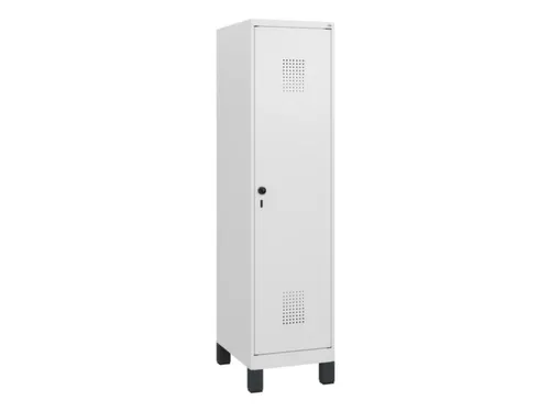 schoollocker,HxBxD 1630x400x500mm,1vak,vak B 400mm,draaigrendel,voeten