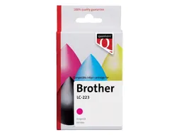 Inktcartridge Quantore alternatief tbv Brother LC-223 rood