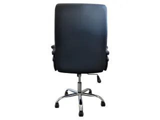 Bureaustoel Premium PU Kunstleer Zwart - 3