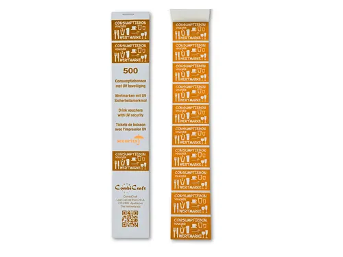 Consumptiebon Combicraft Uv Beveiliging 500 Stuks Oranje