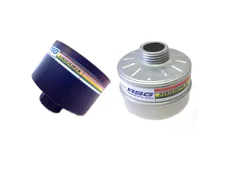 RSG 400 A2B2E2K2P3 combinatiefilter, universele schroefdraad EN148-1, - 1