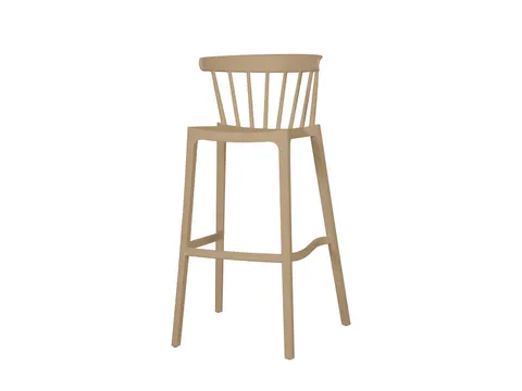 Barkruk Essentials Windson polypropyleen Zand 770mm zithoogte