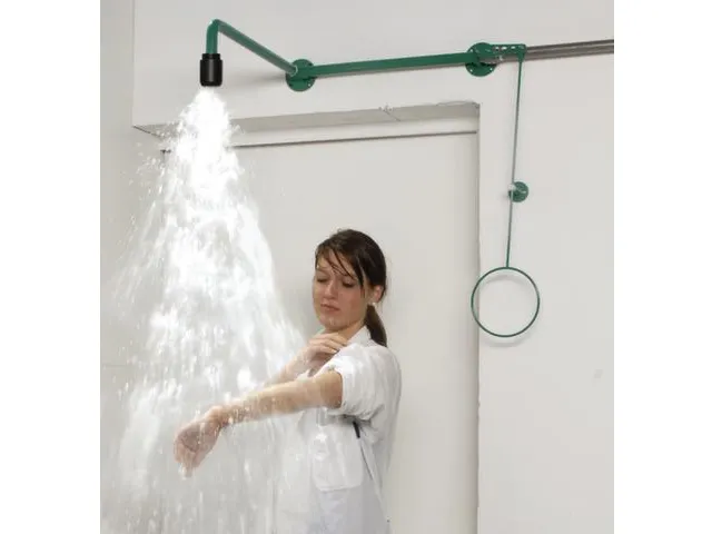 Nooddouche Wandmontage Schroefdraad 3/4 Buiten Rvs