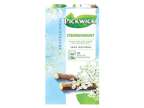 Thee Pickwick Sterrenmunt 25 Zakjes Van 2Gr