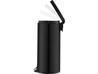 Serene pedaalemmer 30 Liter Mat Zwart - 4