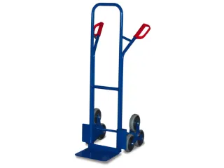 3 Ster Trappensteekwagen 200kg Staal Steekplaat Massief Rubber Banden - 2