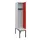 locker met bank,HxBxD 2120x400x815mm,1vak,vak B 400mm,cilinderslot