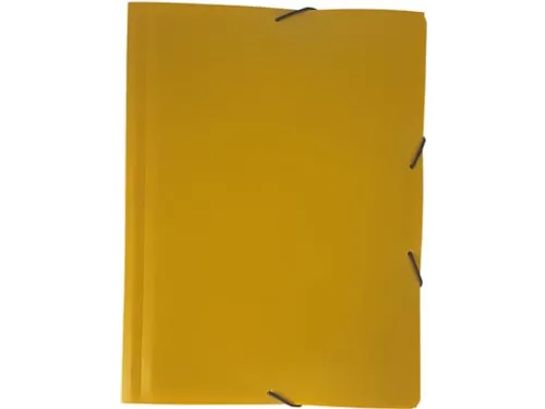 elastomap Nature ft A4, uit PP, mosterdgeel