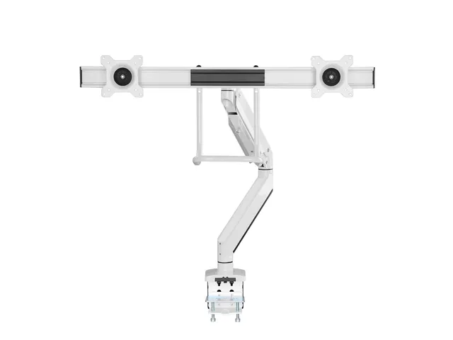 Newstar Monitorarm 2 Schermen Wit Met Hendel D775dxwhite