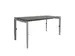 Bureau Linesto N4 hoogte instelbaar 140x80cm Logan eiken, Alu poot