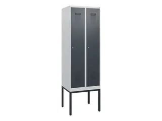 schoollocker,HxBxD 1950x600x500mm,2vak,vak B 300mm,cil.-slot - 2