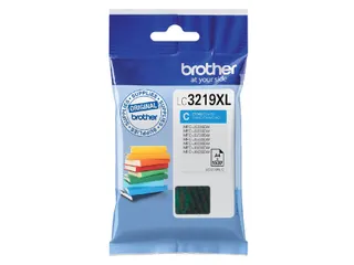 Inktcartridge Brother LC-3219XLC blauw HC - 2