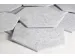 Akoestische PET-vilt Hexagon tegels lichtgrijs 30x26cm 22 stuks