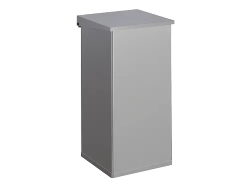 Afvalbak Carro-lift Met Demper 110 Liter Aluminiumgrijs