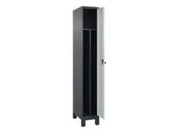 locker voor scheiding van kleding,HxBxD 1950x300x500mm,1vak