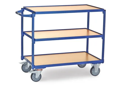 Lichte Tafelwagen 2950 300kg 3 Etages 850x500mm Houten Plaat