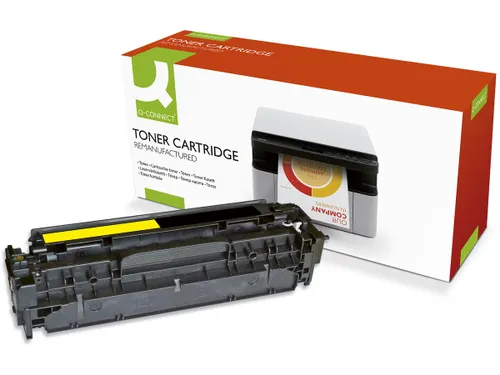 Q-connect Toner geel 2600 pagina's voor HP CE412A