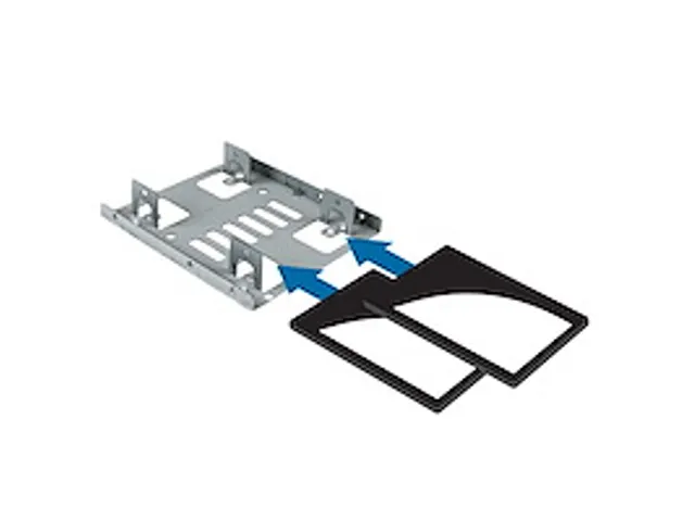 Dubbele 2,5 inch naar 3,5 inch HDD-steun voor SATA harde schijven